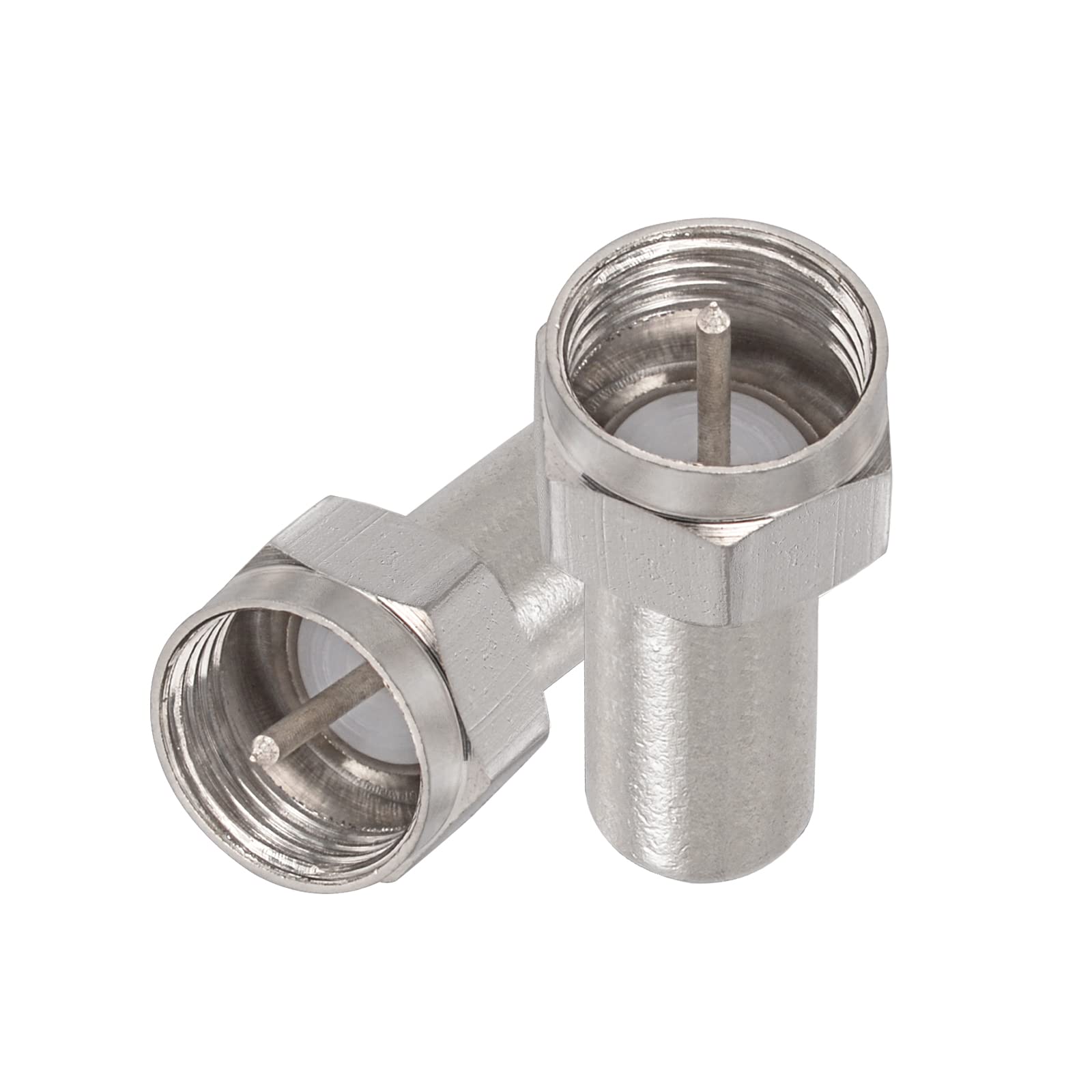 Superbat F-Type 75 Ohm Coaxial Terminator F Male Coax Cap Cover for Coax Splitter Coaxial Cable AMP TV Antenna Wall Plates 4-Pack - Image 6