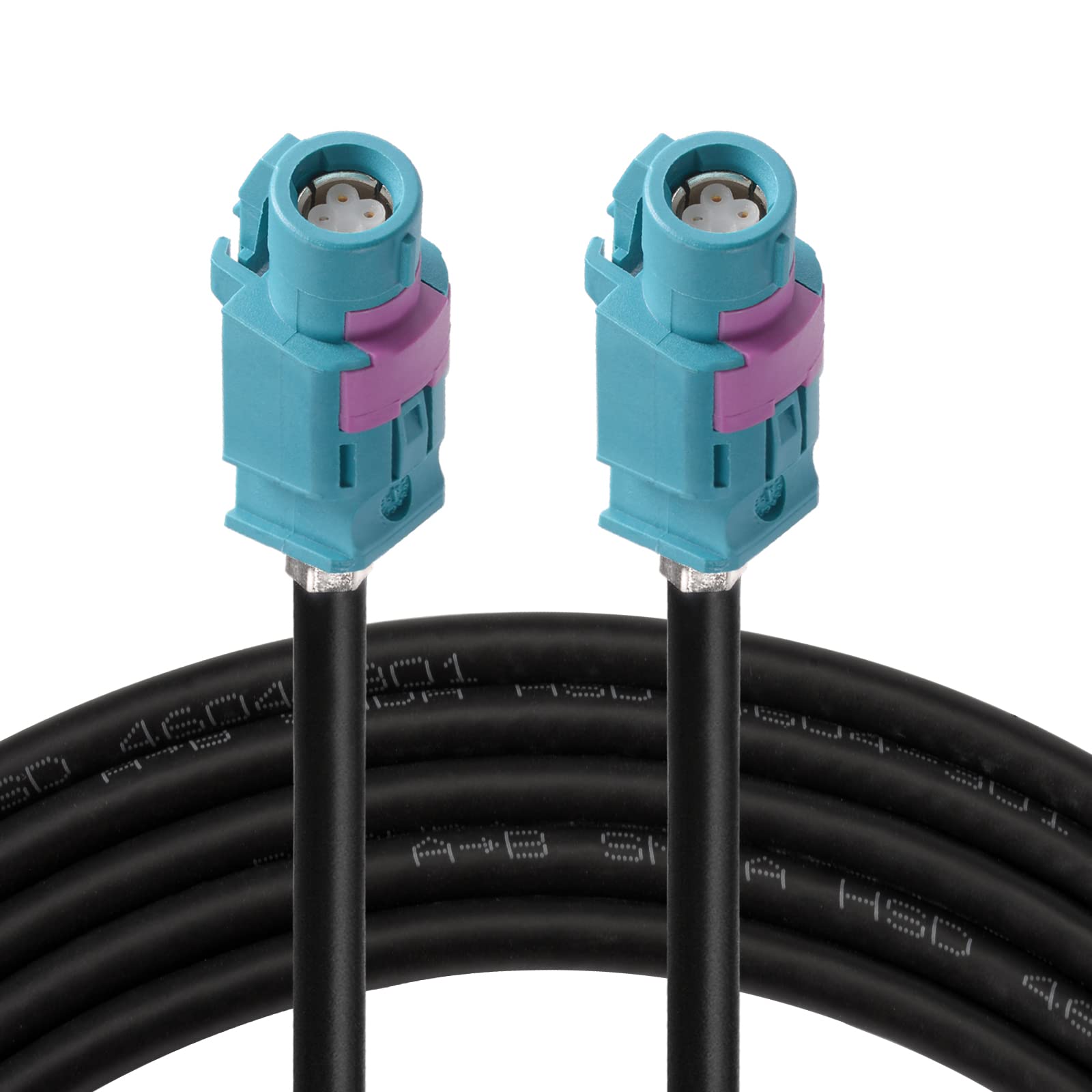 Superbat Fakra HSD LVDS Adapter 3ft Wiring Harness HSD 535 4-Core Cable Fakra Z Female Connector for USB Wire Vehicle Transmission Screens etc. - Image 3