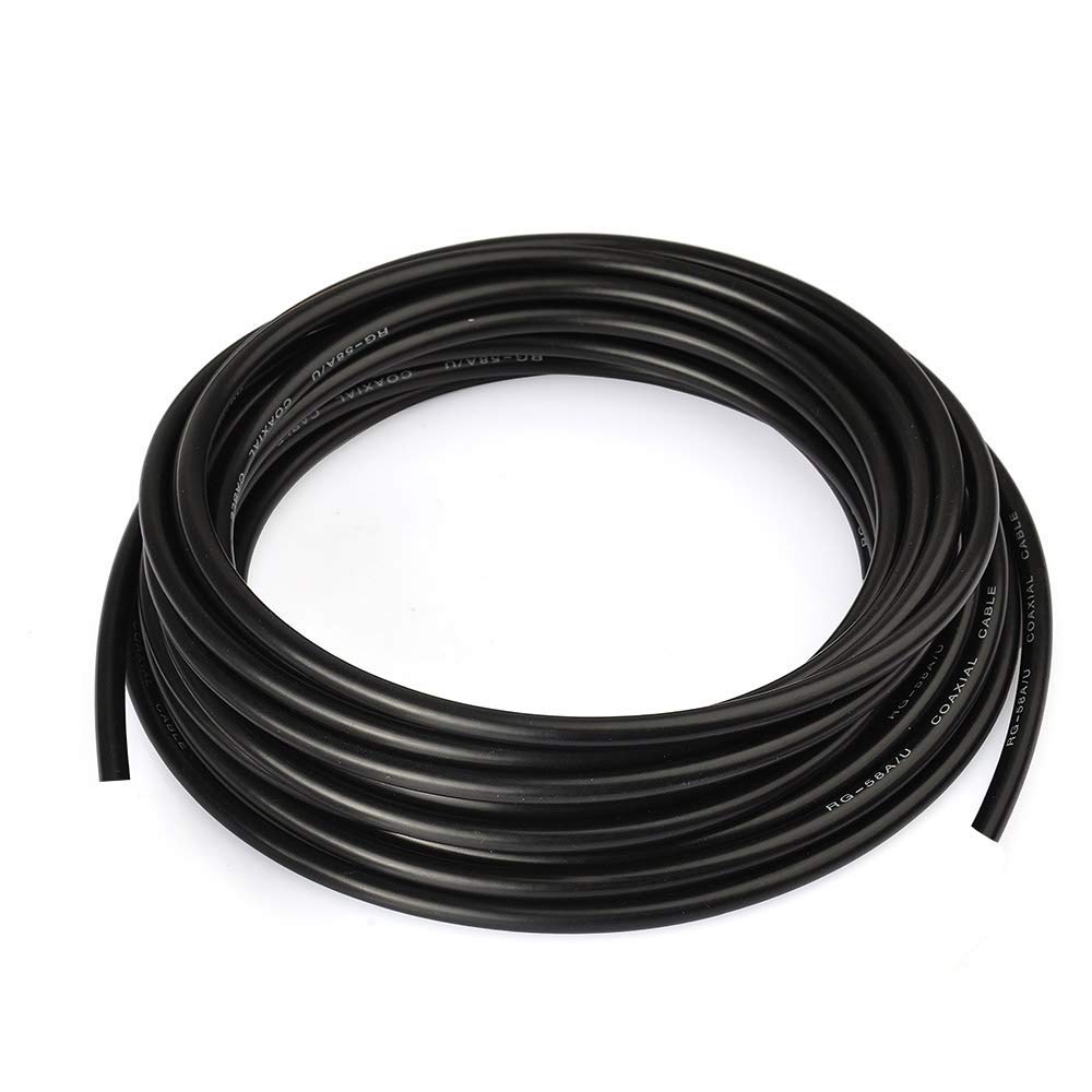Superbat RG58 Coaxial Cable 100ft, 50 Ohm RG-58 Coax Cable for CB Radio Antenna Extension Cable etc. - Image 6